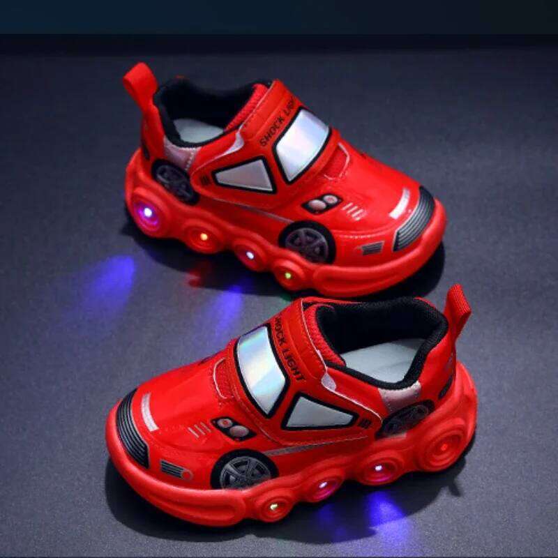 0-6Years Children Glowing Kids Luminous SneakersBoys Girls Led Lighted Sneakers Toddler Outdoor Casual Shoes Y260128