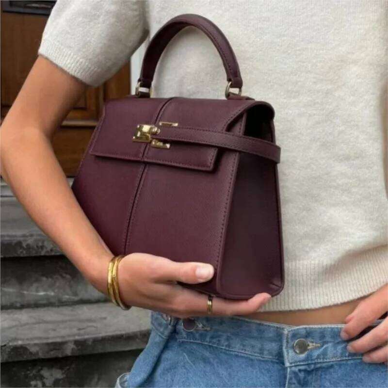 Women's 2025 new designer women's high-end versatile crossbody fashion handbag commuting bag large capacity