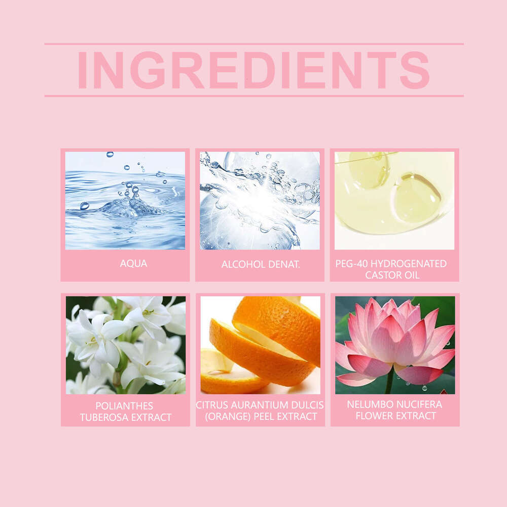 Roxelis Tuberose Fresh Scent Long-lasting Fragrance Natural Delicate Aroma Exudes Charm Perfume S260131