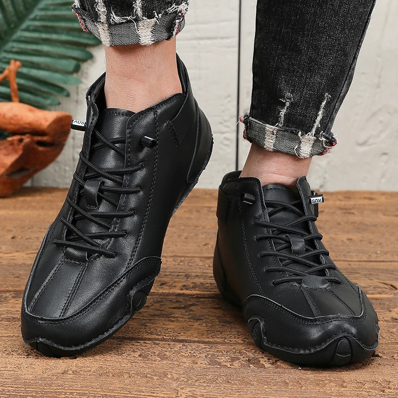 Mens Shoes Original Sneakers Shoes Mens High Top Ankle Boots Breathable and Comfortable Soft Sole Fashion Mens Shoes 260126