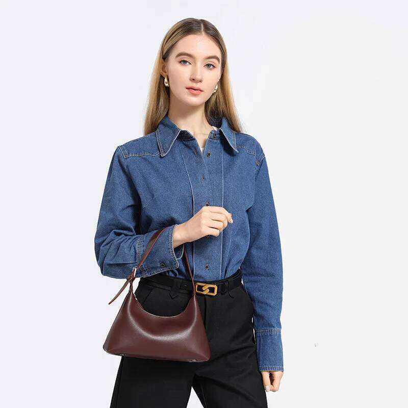 2026 New Commuter Women's Handbag Dumpling Versatile Shoulder Simple Underarm Crossbody Bag Stylish Daily Accessory