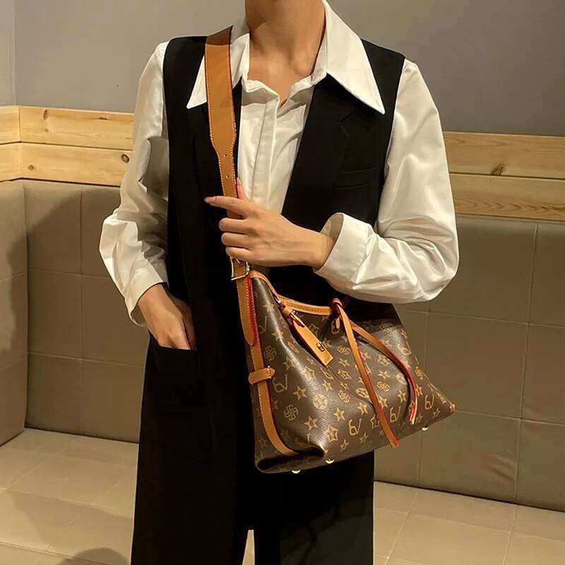 Light luxury brand 2024 new autumn and winter high-end fashion designer large capacity handbag shoulder crossbody bag