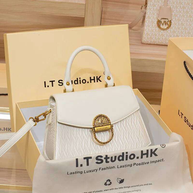 Light luxury brand women's 2024 new autumn and winter high-end designer handbag shoulder crossbody bag