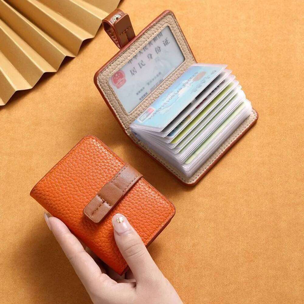 Portable Wallet Men Fashion Holder - Multi-card Slots and Large Capacity Design, Driver's License Card Holder,