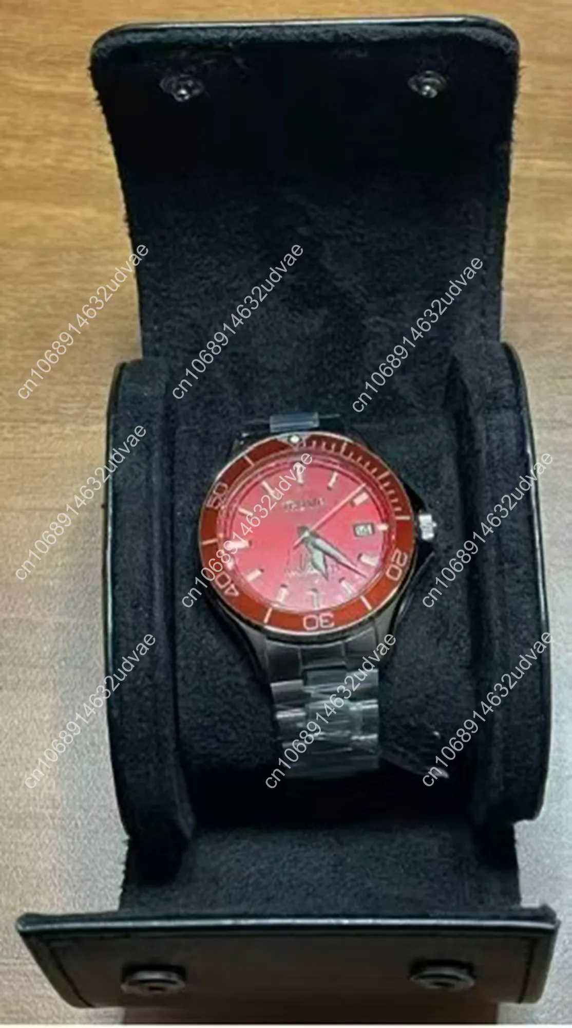 Red Watch Victory Beauty FIGHT 2024 Never Surrender Mens Womens Wrist Watches With Gift Box