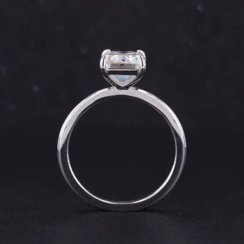 10x7mm DEF VVS Emerald Moissanite Loose Gemstone Jewelry Starsgem 10k 14k Gold Emerald Cut Moissanite Women Ring