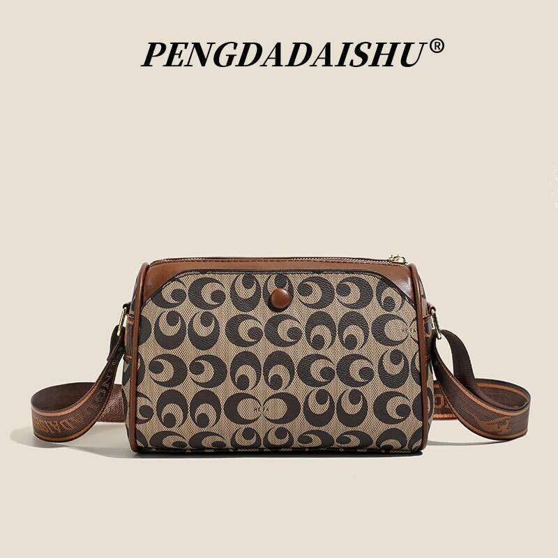 New Women's Handbag, Trendy Ladies' Crossbody Fashionable Shoulder Bag, Pillow Style with Wide Strap, Large Capacity