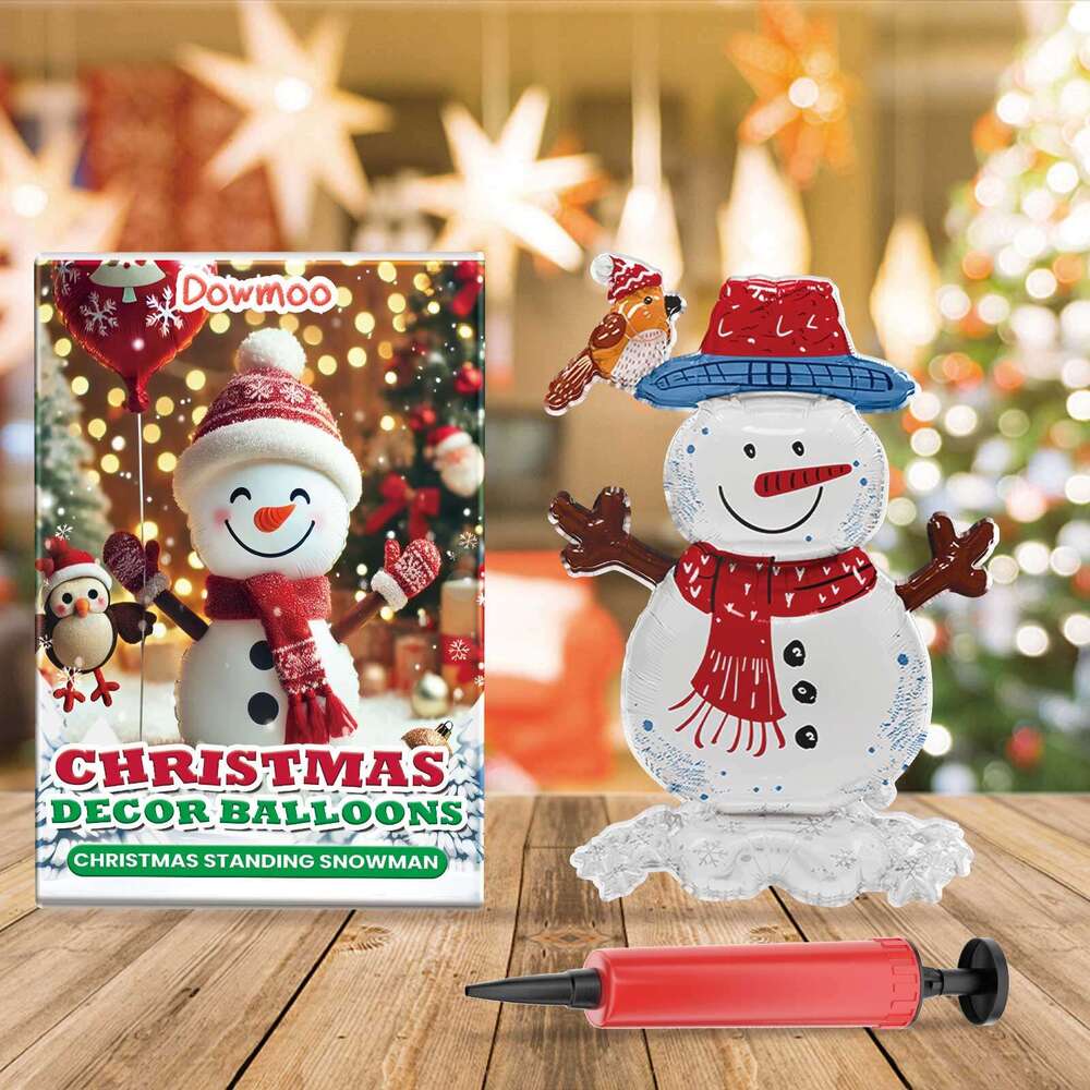 Dowmoo Balloons Balloon Standing Santa Claus Reindeer Christmas Tree Event Atmosphere Decoration S260131 216