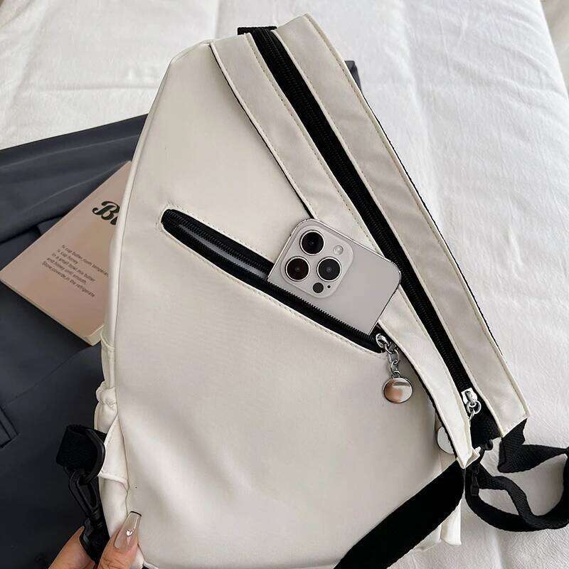 Backpack for women, hot selling nylon fabric, lightweight, large capacity, outdoor travel, high aesthetic value