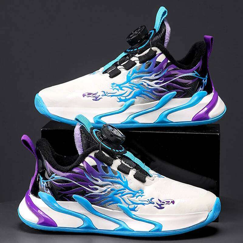 Children's Sports Cushioning Lightweight Fashion Walking Comfortable Wear-resistant Running Shoes for Kids Sneakers Y260128