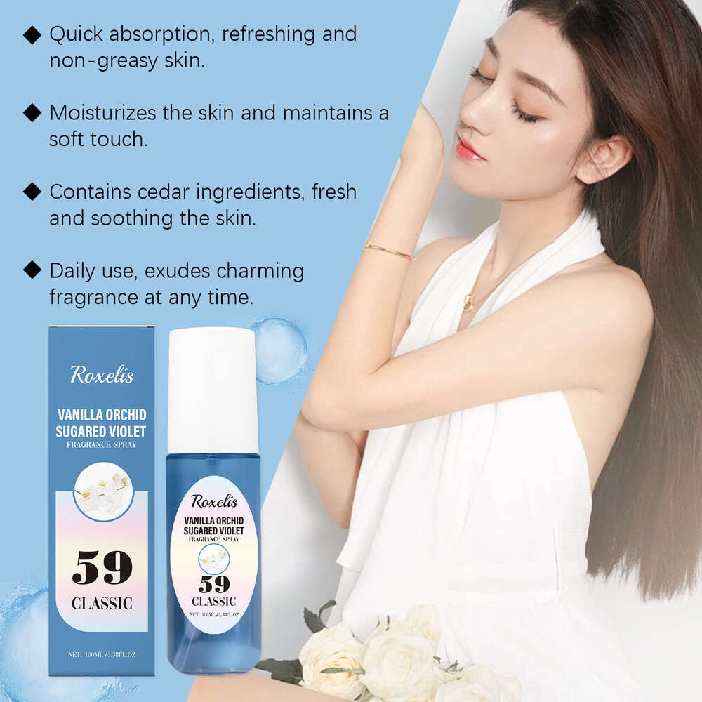 Roxelis Natural Light Orchid Body Long-lasting Fresh Elegant Fragrance S260131