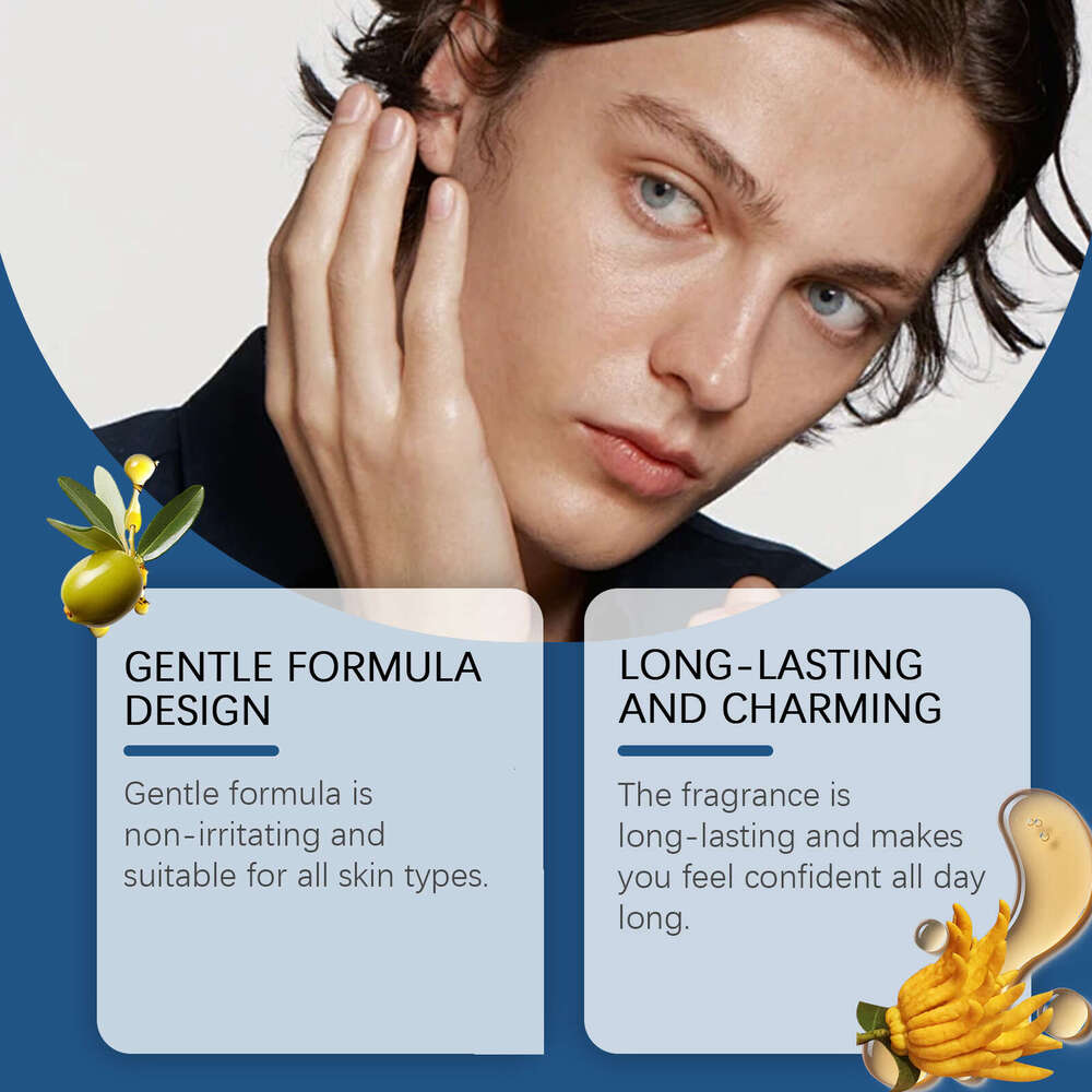 East Moon Sandalwood Men's Charm Solid Fresh and Natural Portable Long-lasting Fragrance Balm S260131