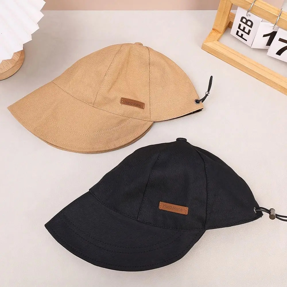 Foldable Wide Brim Sun Hat Drawstring Adjustable Caps for Men Women Beach Hats Summer Quickdrying Visors Fisherman Cap 260120