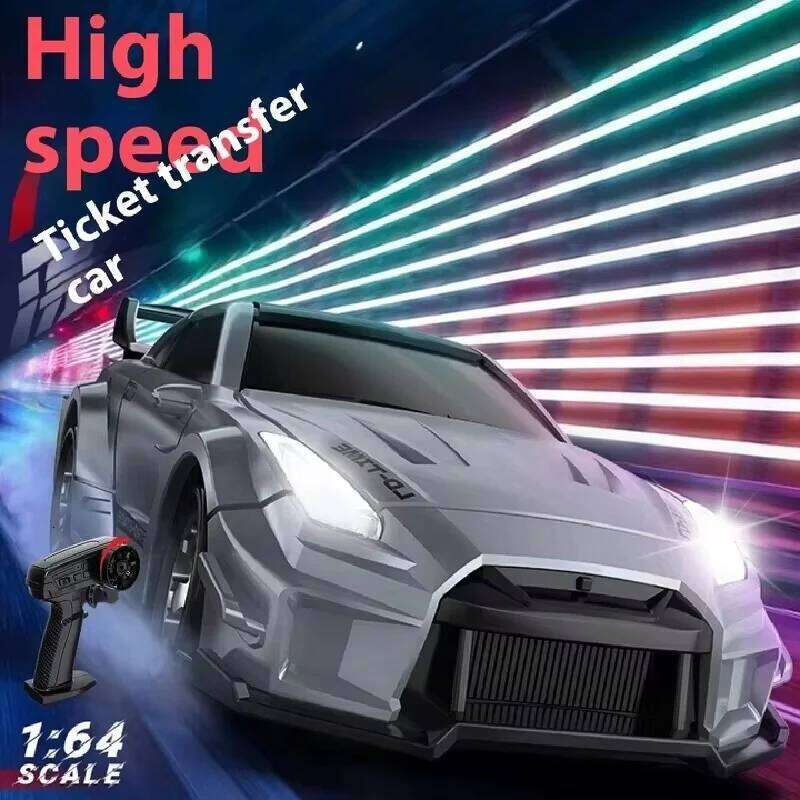 1:64 Scale Remote Control Car Full Function Four-Wheel Drive Drift Racing Desktop Model Toy for Children And Collectors Gifts Y260131