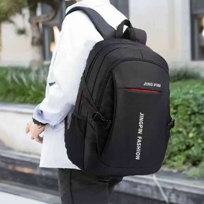 Casual Travel Backpack Men's Backpacks Oxford Waterproof Rucksack Business Computer Bag Senior High School Student Schoolbag