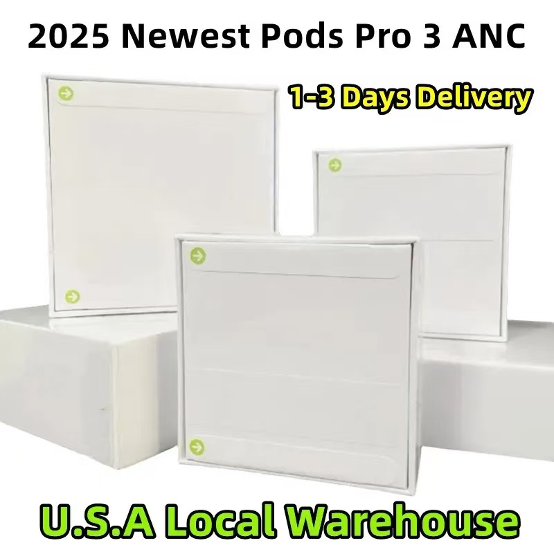 USA Stock For Apple Airpods Pro 2 3 4 Generation airpod 4 pro Headphone Accessories Solid TPU Silicone Protective Earphone Cover Wireless Charging Shockproof Case