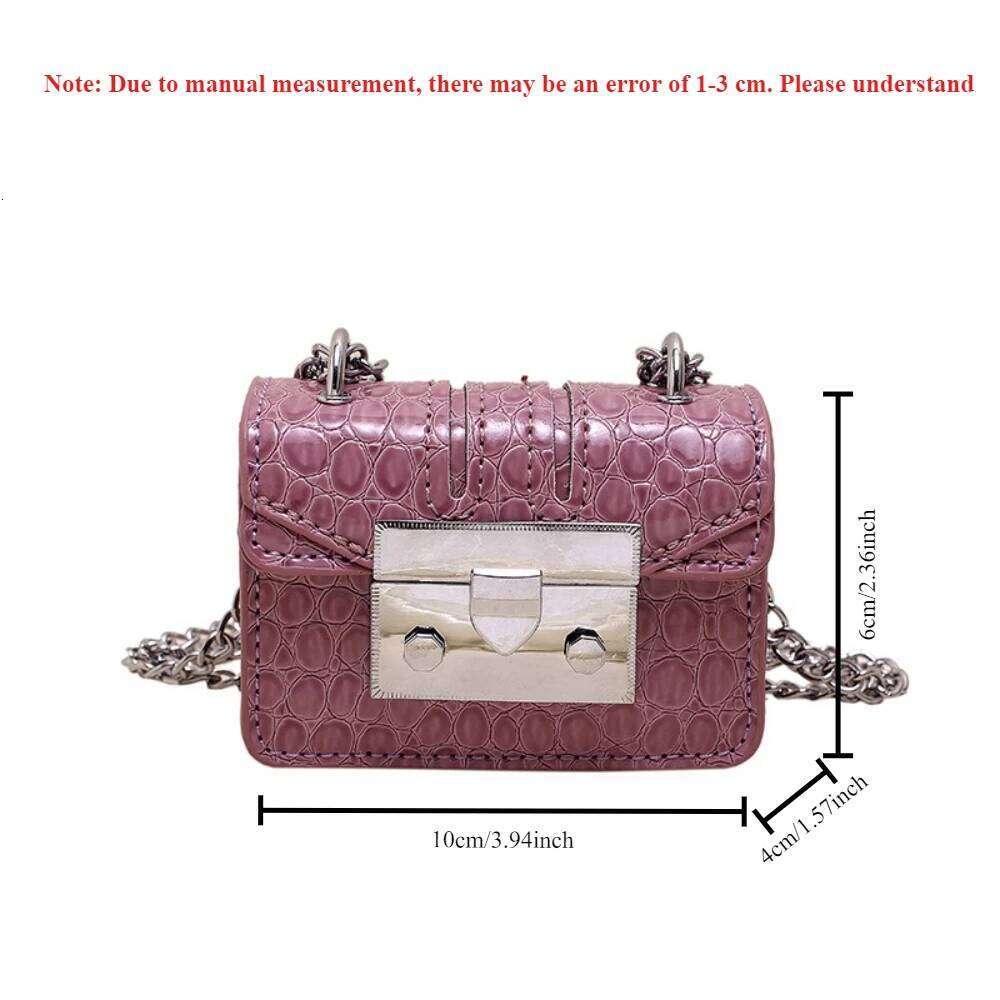 Chain Female Bag Mini Summer Crossbody Bags for Women Fashion Luxury Designer Handbag Women's 2025 Trend Woman Shoulder Purse