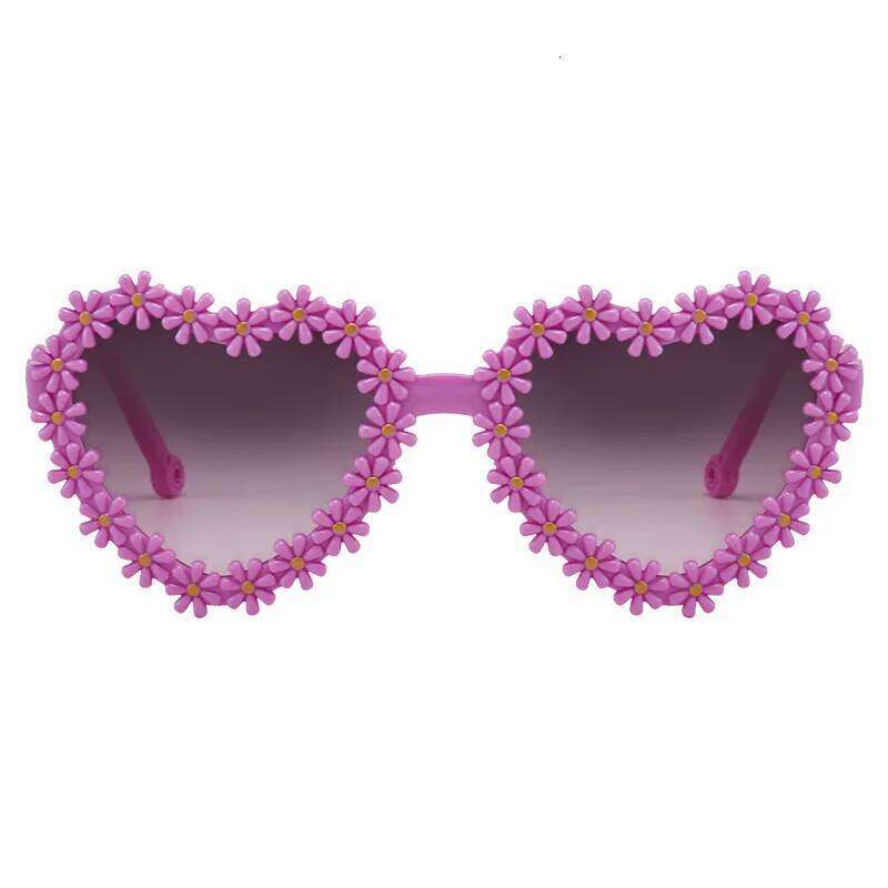 New Kids Children Round Flower Sunglasses Girls Boys Baby Sport Shades Glasses UV400 Outdoor Sun Protection Eyewear H260130