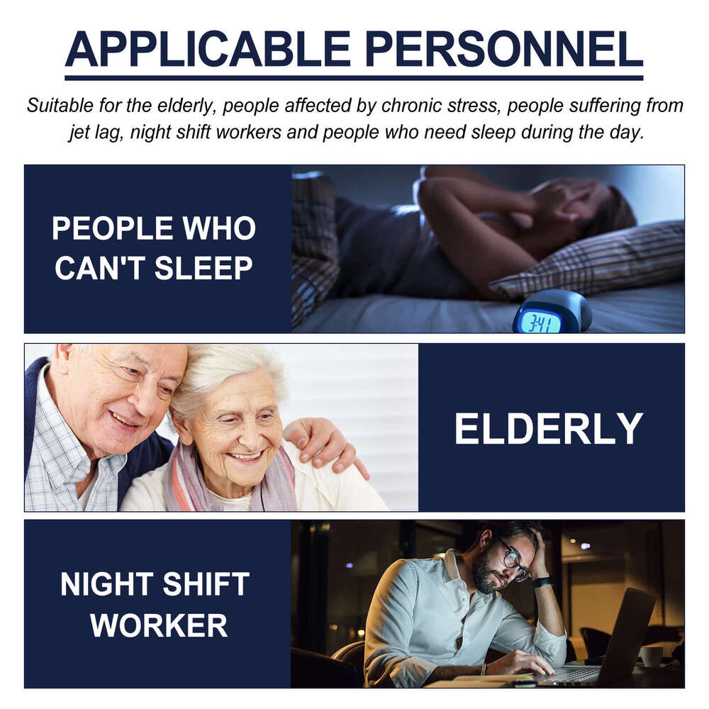 Ximonth Goodnight Cartoon Care for Relieve Discomfort Relax Body and Mind Sleep Stickers S260131