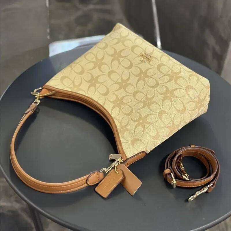 2025 early spring new leather bucket women's high-end single shoulder crossbody large capacity armpit bag, handbag