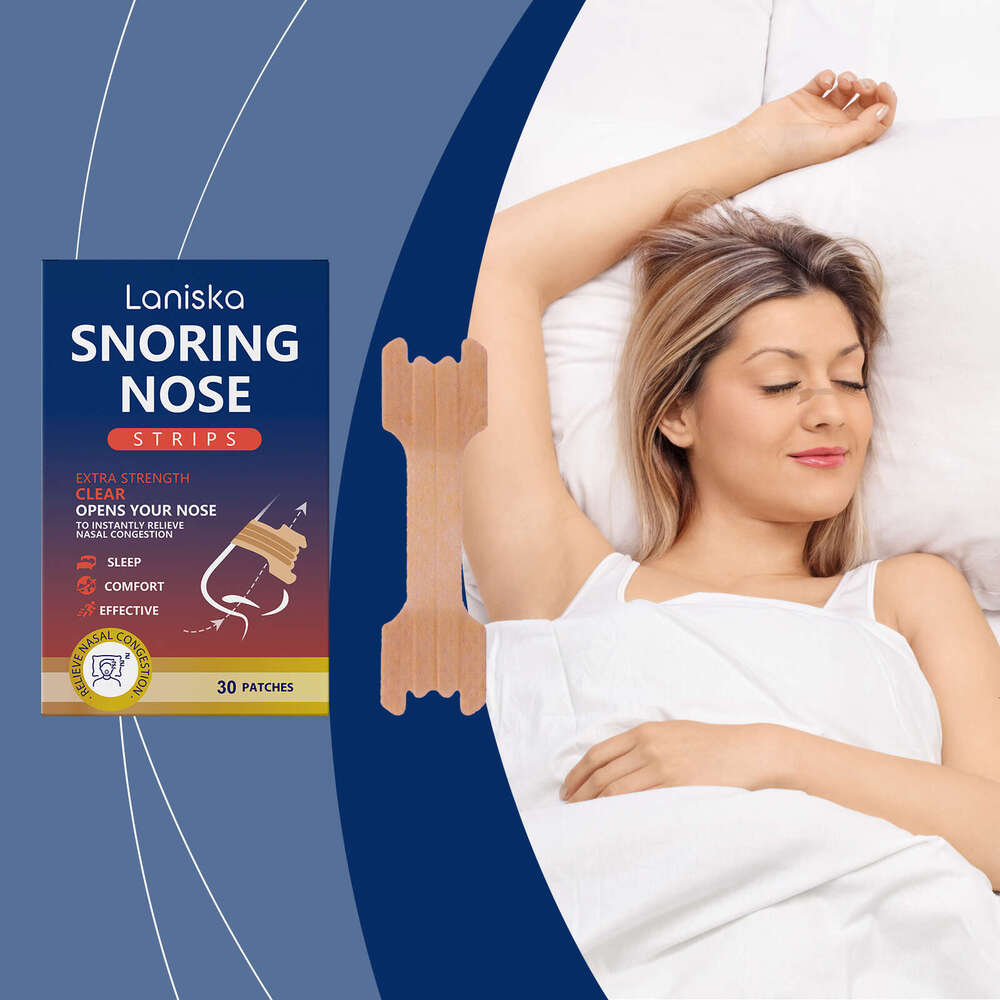 Laniska Anti-Snoring Nasal Reduce Prevent Snoring Improve Comfortable Night Rest Sleep Strips S260131