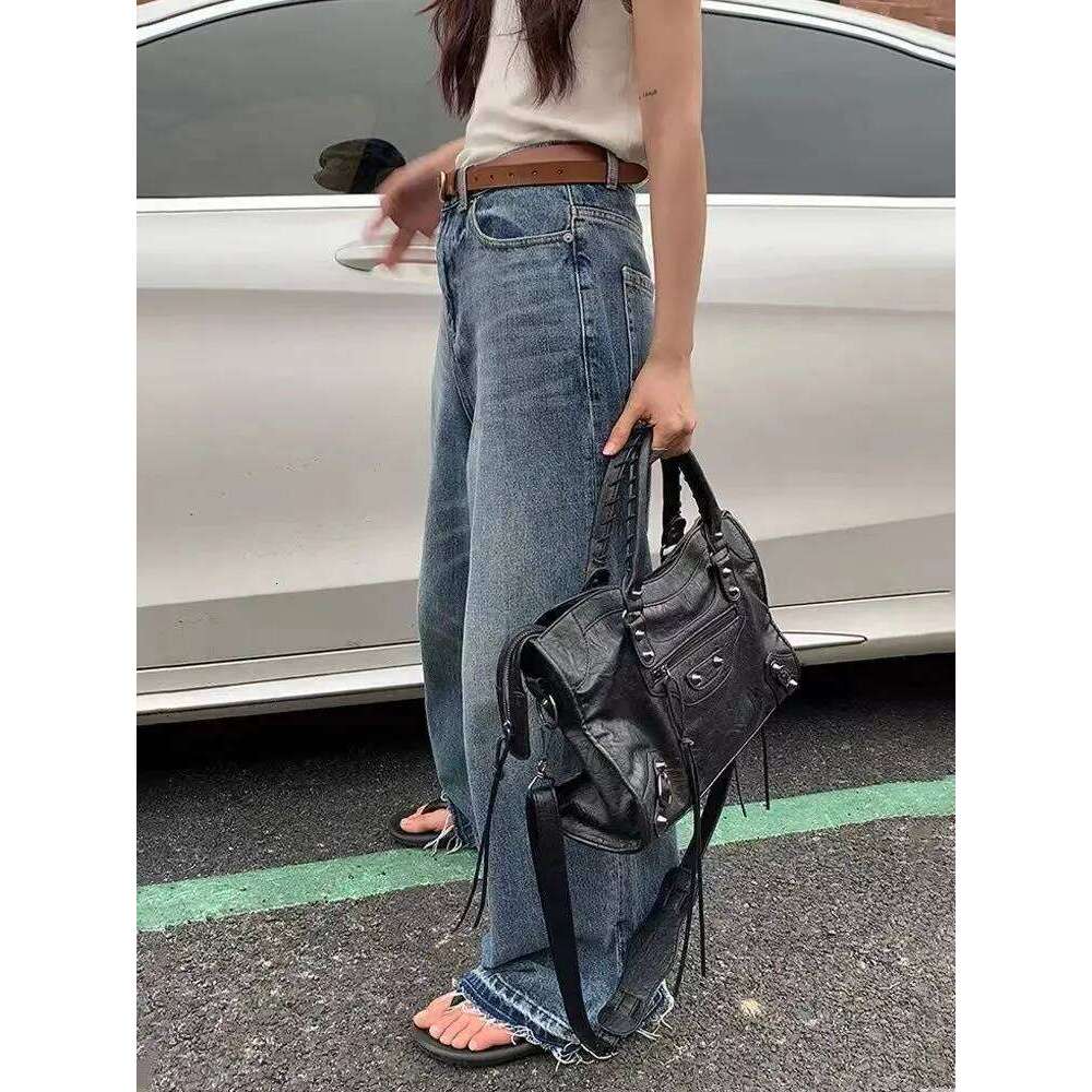 2026 Trendy Motorcycle Bags Women's City Tote Bag Y2k Classic Street Fashionable Shoulder Pu Leather Crossbody Handbag