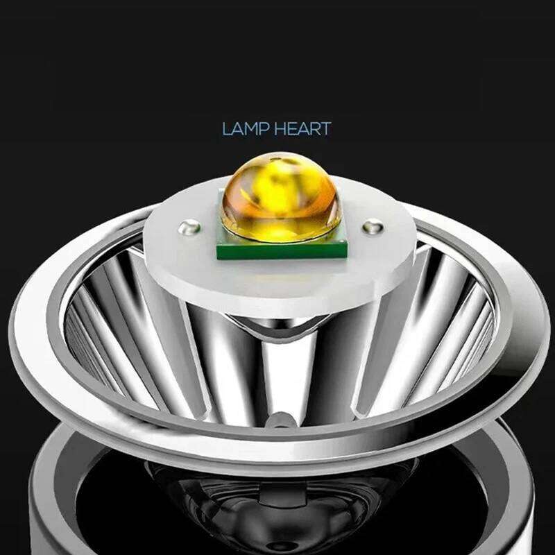 Portable High Strong Power LED COB Outdoor ABS Flashlights 4 Lighting Modes Long-range Rechargeable Torch For Fishing Hunting H260131