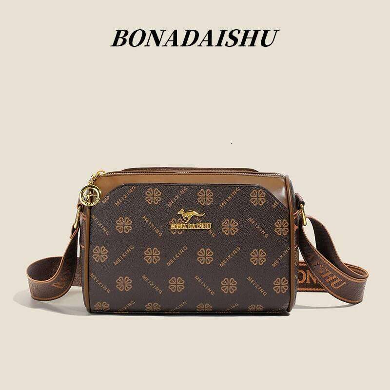 Autumn and Summer New Crossbody Middle aged Fashion Retro Shoulder Bag, Old Pattern Women's Bag