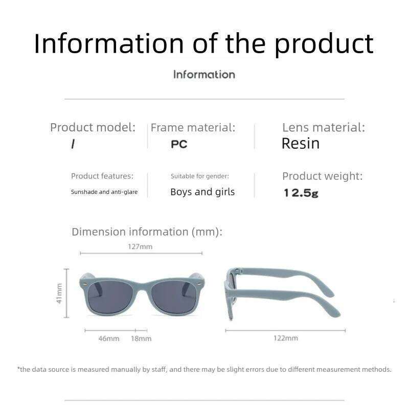 2025 Children's Rice Nail Fashion Show Sunglasses Color blocked Sunscreen Glasses for Boys and Girls H260130