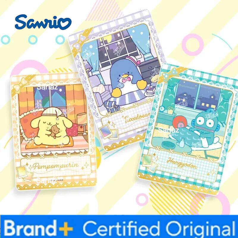 Sanrio Original KAYOU Family Series Collection Fantasy Dream Journey Hello Kitty Card Toy For Girl Gift H260130