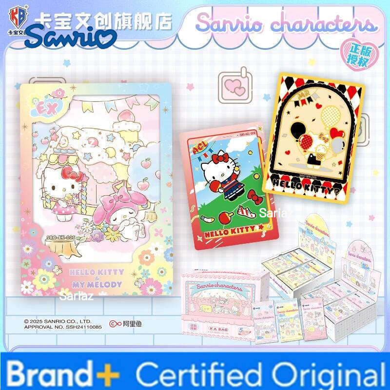 Sanrio KB Authentic Collectible Instant Photo Cards Party Card Series Anime Merchandise Children's Holiday Gifts H260130