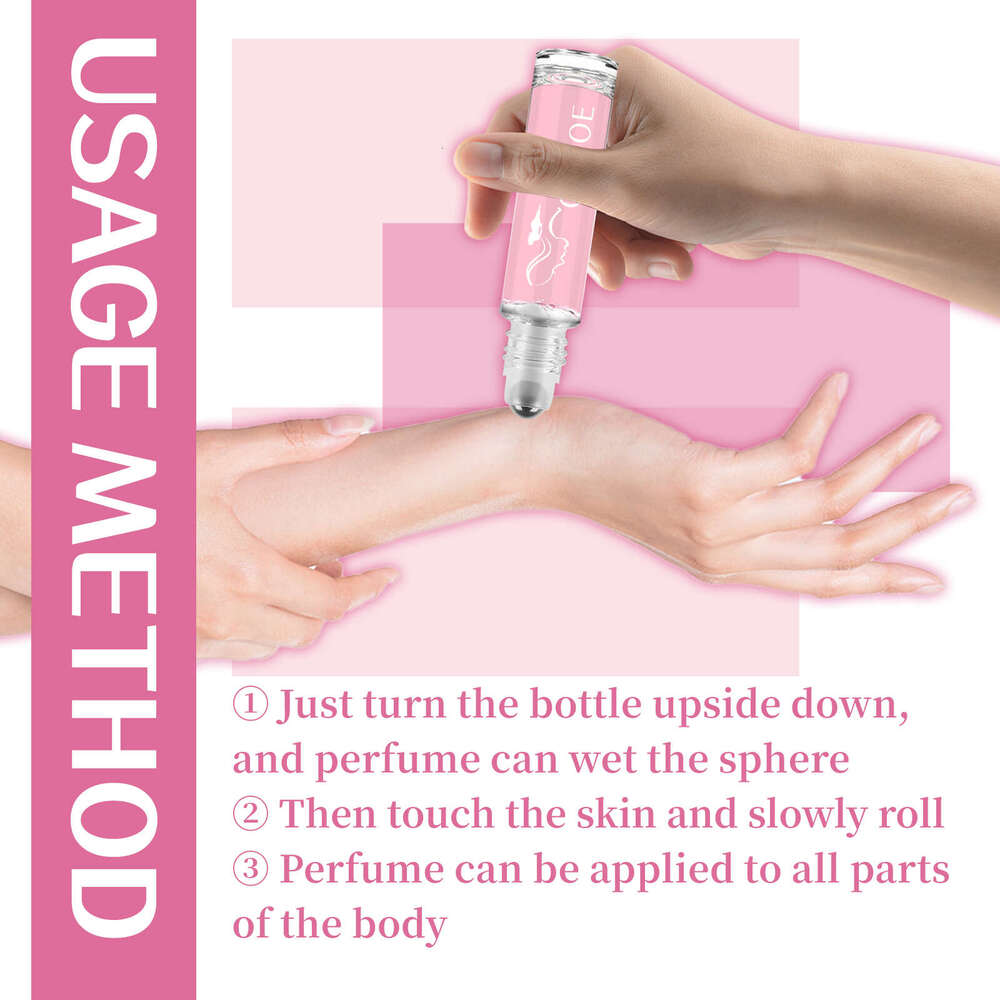 OUHOE Roll-On Perfume Gentle Non-Irritating Long-Lasting Refreshing Portable Fragrance Fresh and Elegant for Dating S260131