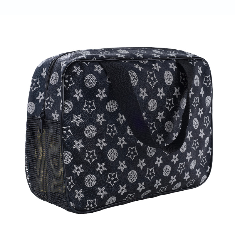 2026 Korean version of fashion printing storage bag travel portable toilet bag daily necessities large capacity