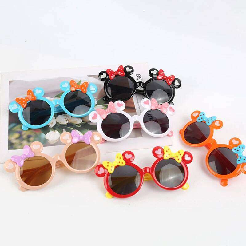 2025 Children's Fashionable Boys And Girls Baby UV Cute Cartoon Sun Protection Sunglasses H260130