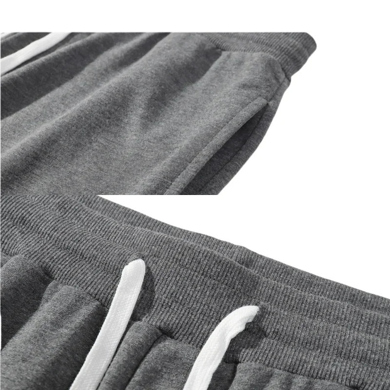 Men 100 Cotton Pants Elastic Gym Sweatpants Casual Jogging Trousers Sport Joggers Fitness Running Pants Man Clothing Streetwear 260122