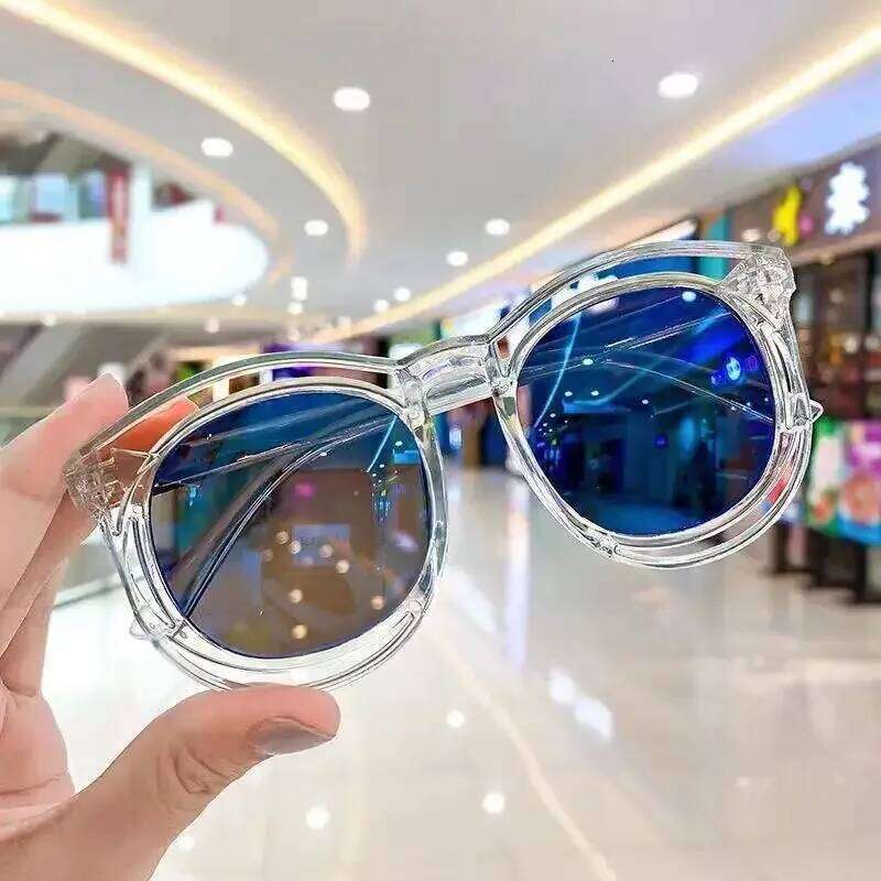 NEW Girls Boys Cute Small Outdoor Sun Children Lovely Vintage Sunglasses UV400 Protection H260130