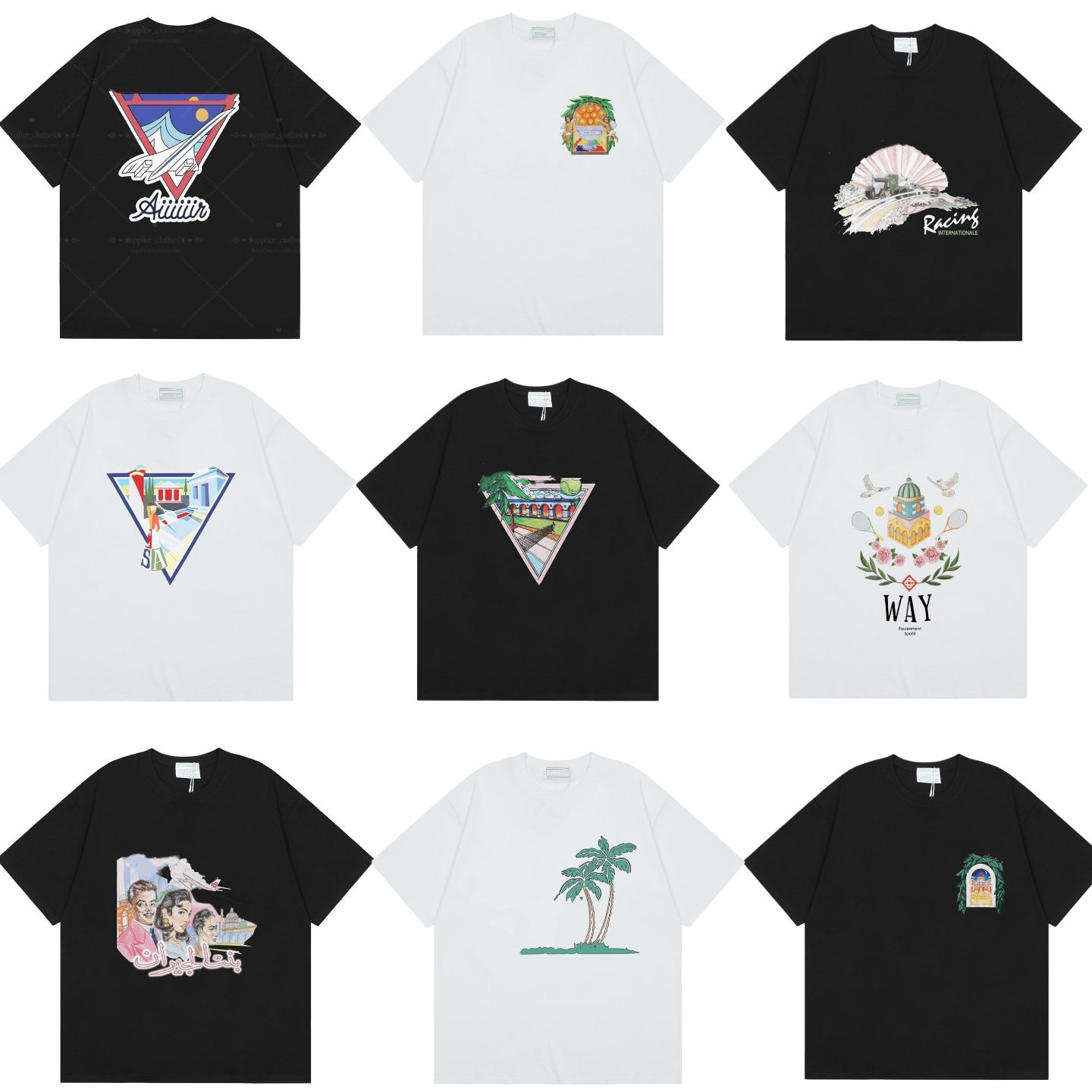 T Shirts for men tshirts women T shirts men Graphic tshirt Gender Neutral Printing Short Sleeve High quality Cotton Women Tees luxury Loose T-Shirts Oversized tshirts