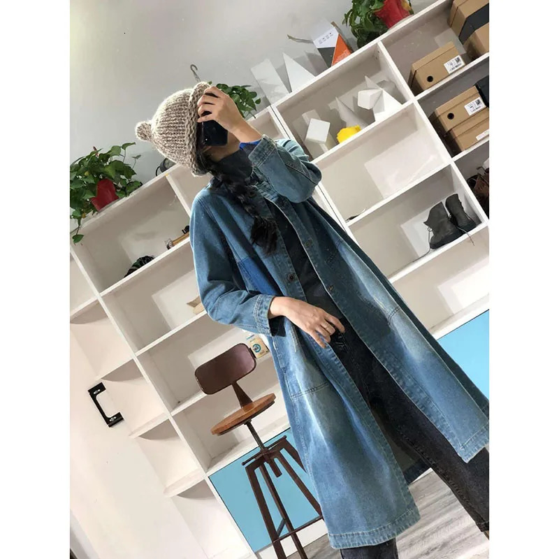 Women Denim Jacket 2025 Spring Autumn Loose Comfortable Casual Lady Cowboy Coat Retro Temperament Female Windbreaker Outerwear 260120