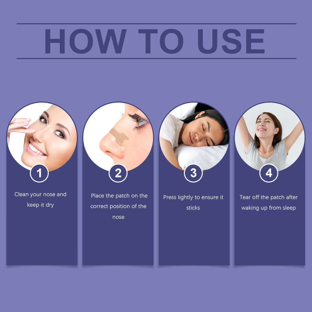 Ximonth Ventilation Protect Nighttime Reduce Snoring Sound Quiet Sleep Patch S260131