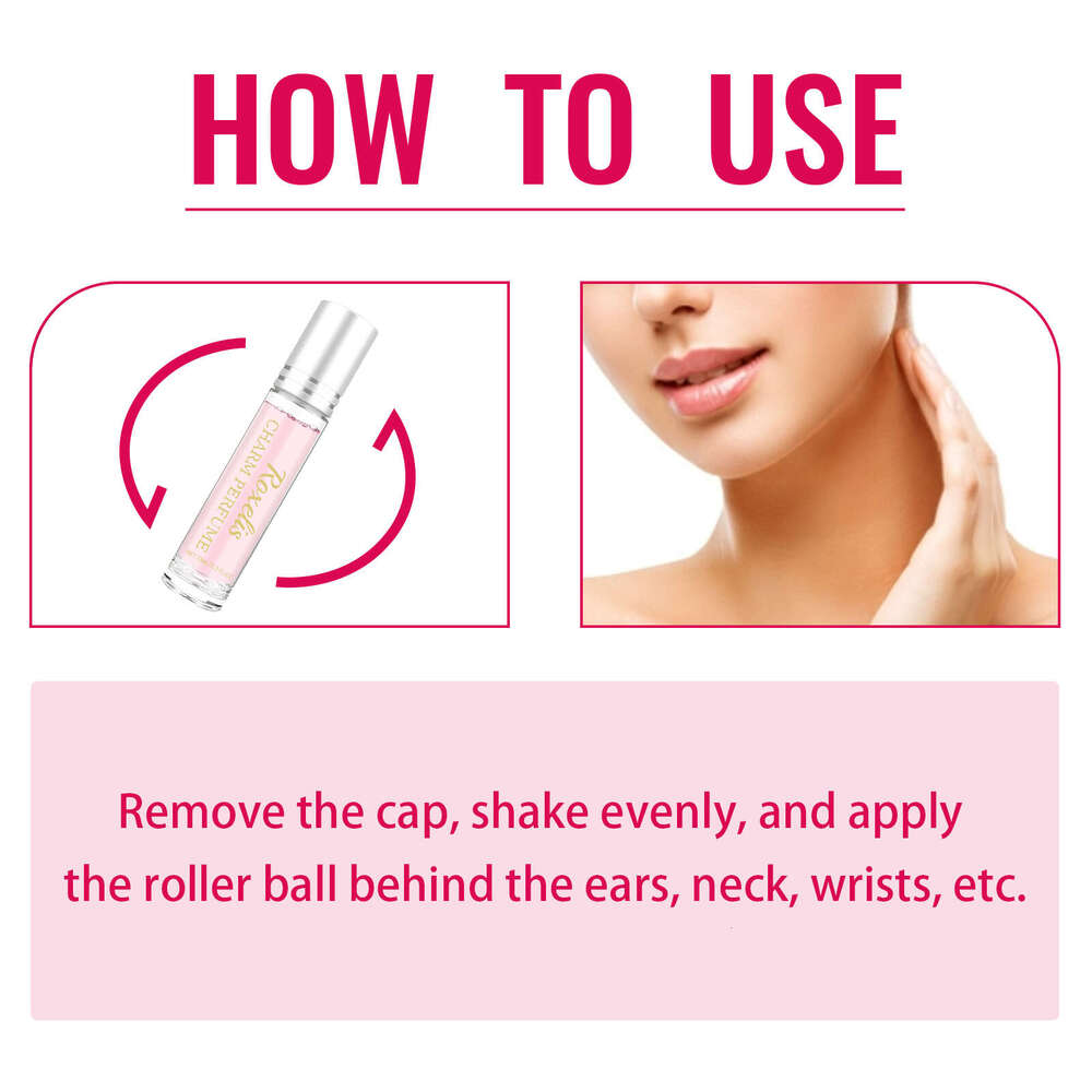 Roxelis Charm Roll-on Perfume Men Women, Portable for Wrists and Neck, Natural Light Scent, Couple's Date Niche Fragrance S260131