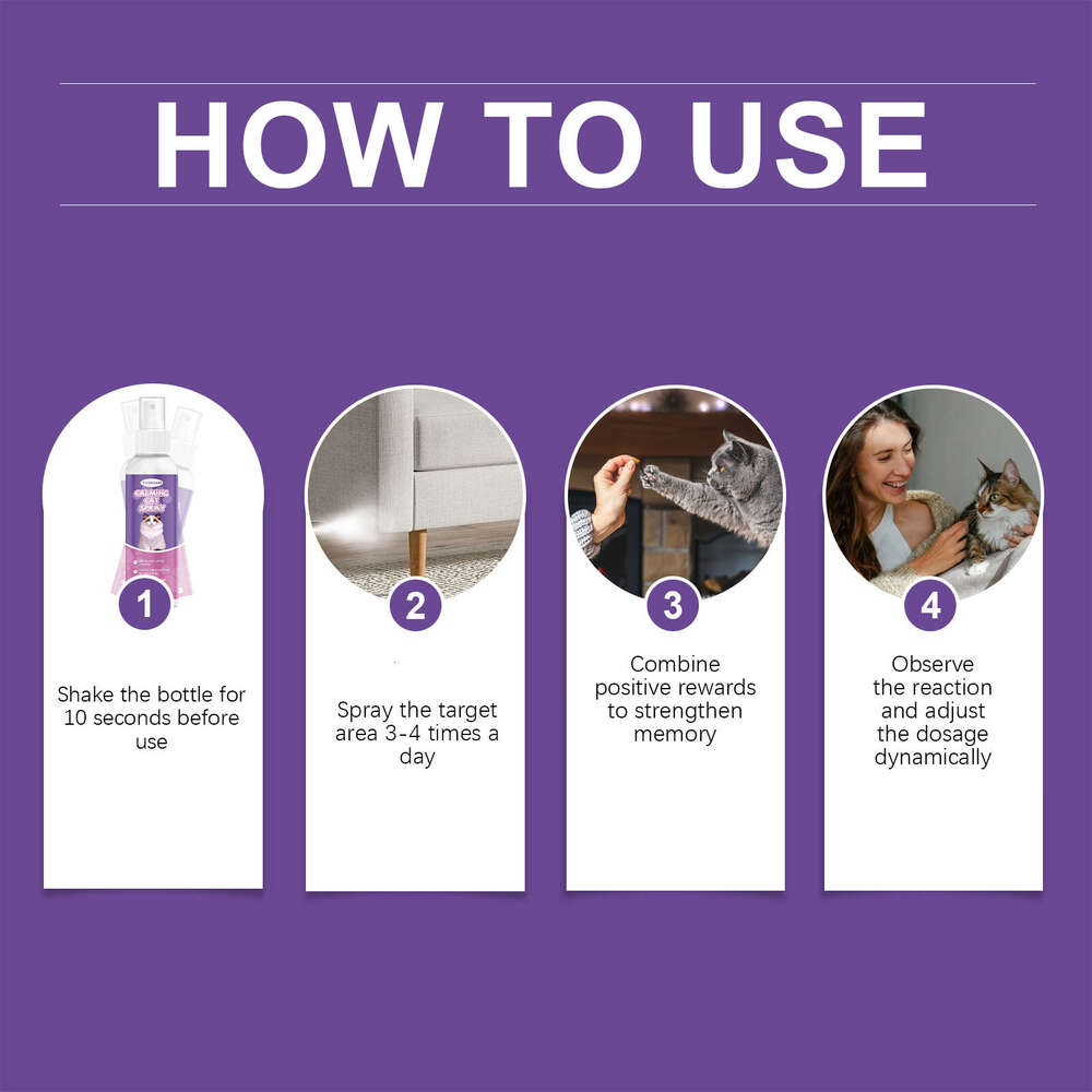 Yegbong Calming Emotions Cat Anti-Scratch Urination Gentle Care Spray S260131