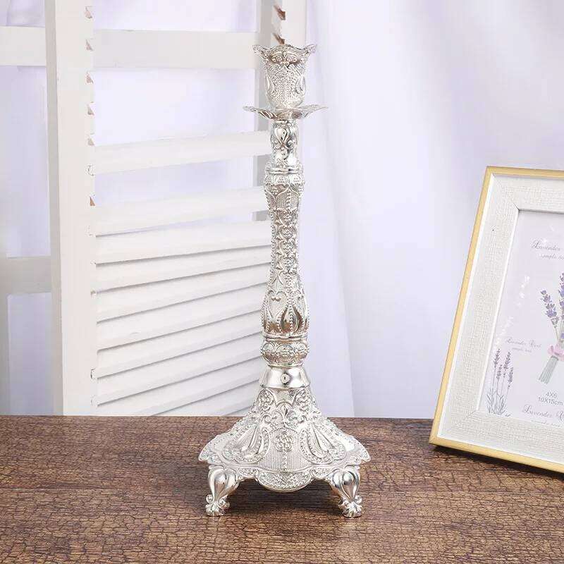 1/3/5-Candle Metal Candelabra Tall Candlestick Candle Holders for Home Decor Wedding Christmas Church Halloween Party Y260131