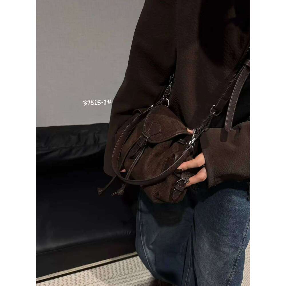 Autumn and Winter New High-end Retro Underarm Leopard Print Dumpling Leather Fashion Versatile Single Shoulder Messenger Bag XJ260131