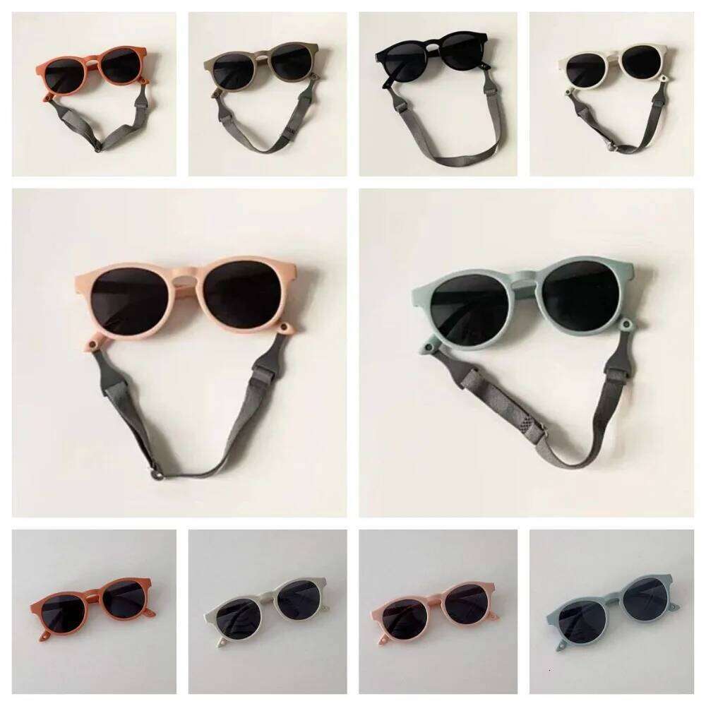 New UV400 Children Sunnies Classic Solid Color Kids HD Sunglasses Costume Accessory PC Anti-UV Glasses Summer H260130