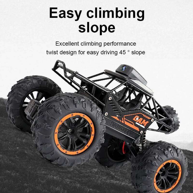 Rc Car With HD Camera FPV WIFI Machine On Remote Control Stunt 1:18 2.4G SUV Radiocontrol Climbing Toys For Kids on a Sign Y260131