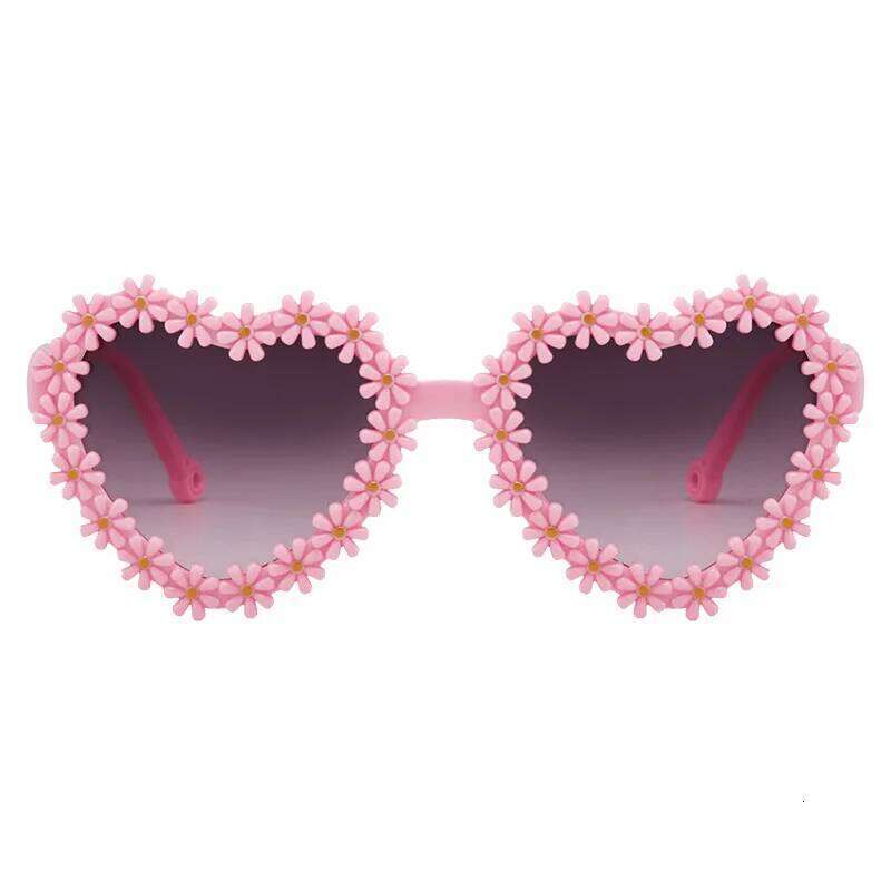 New Kids Children Round Flower Sunglasses Girls Boys Baby Sport Shades Glasses UV400 Outdoor Sun Protection Eyewear H260130