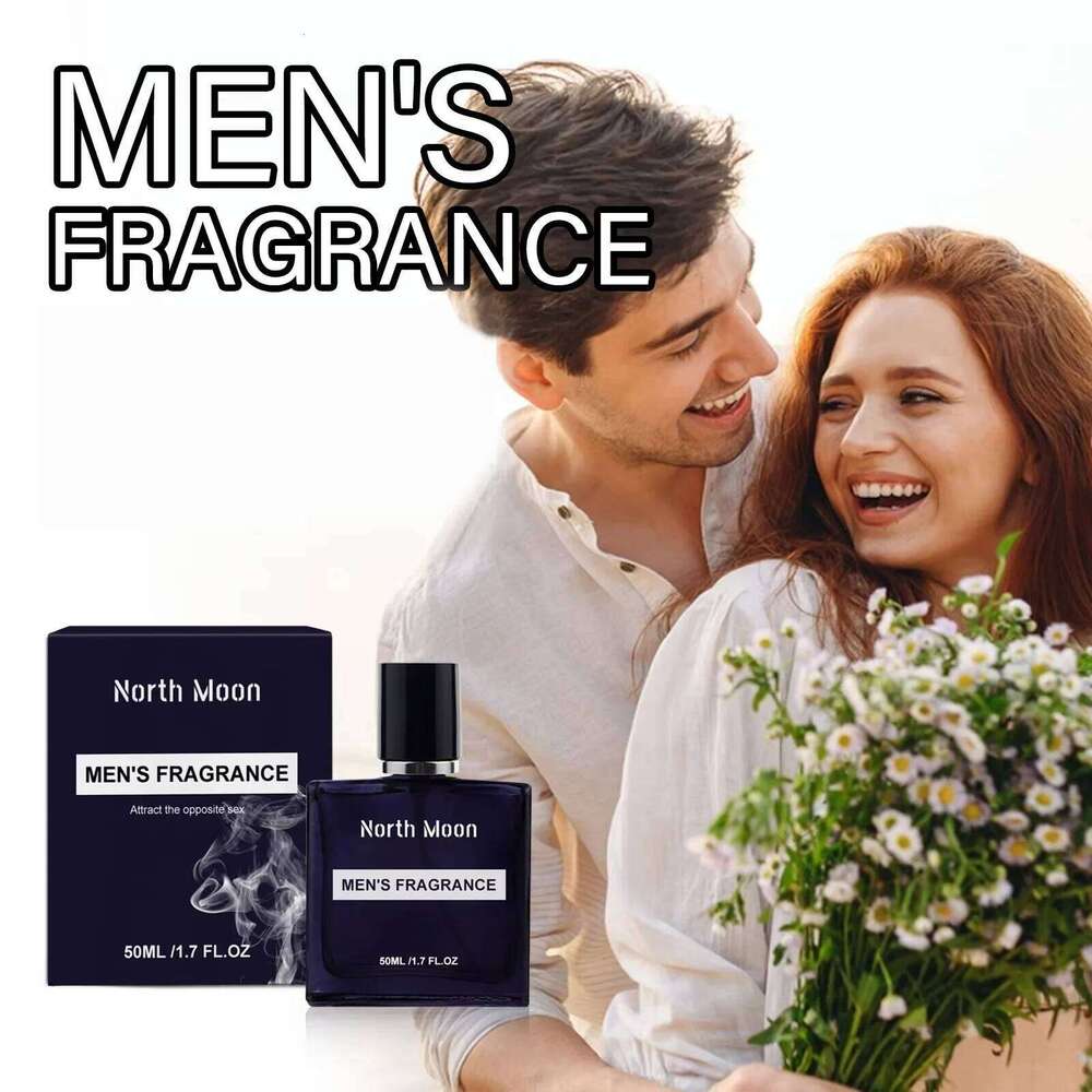 North Moon Men Glamour Perfume Plant Floral Scent Lasting Fresh Light Fragrance Dating Pheromone Body Deodorants Cologne Perfum H260130