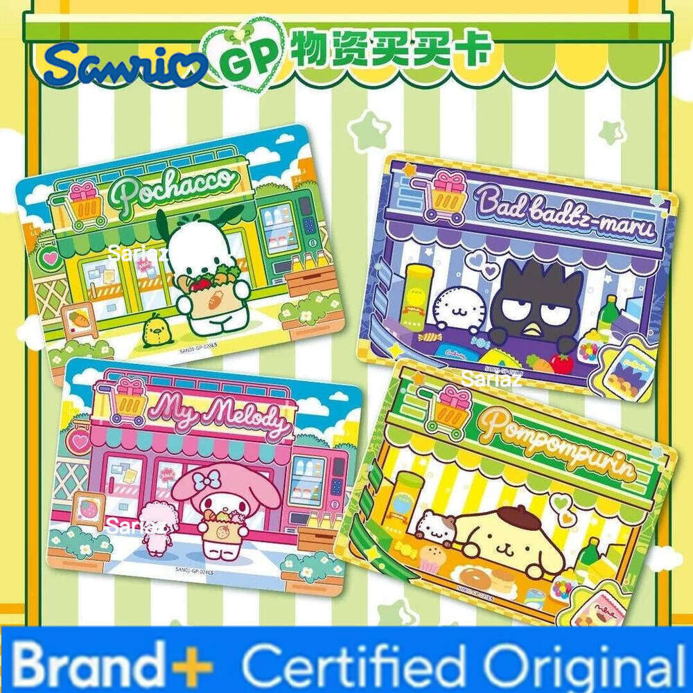 Sanrio KAYOU Family Classic Pack Cute Dream Collection Hello Kitty Kuromi Forest Music Anime Blind Box Card H260130