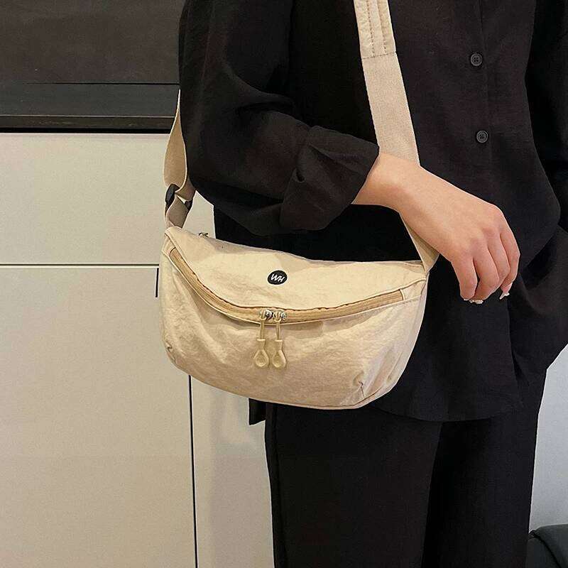 Small handbag, fashionable, lightweight, and stylish single shoulder bag, Korean version casual cloth bag