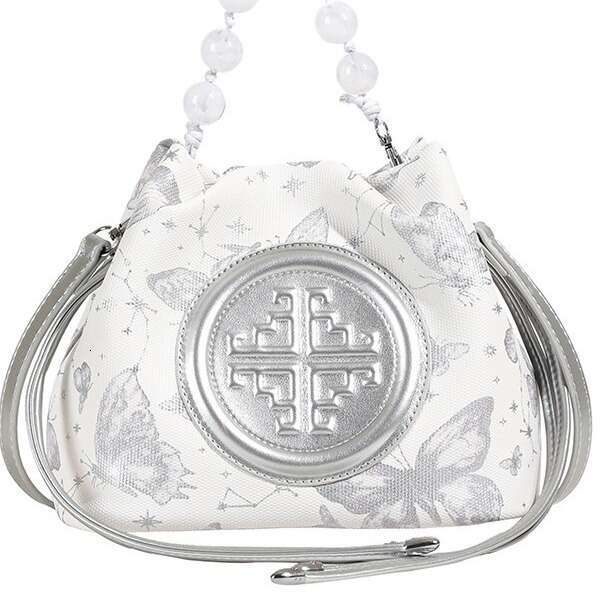 Cross-Border Chinese Beaded Handheld Bucket For Women New High-End Versatile National Style Single Shoulder Crossbody Bag MASA